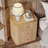 Farmhouse 3 Drawer Wood Nightstand