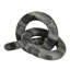 Round Gray Marble Chain