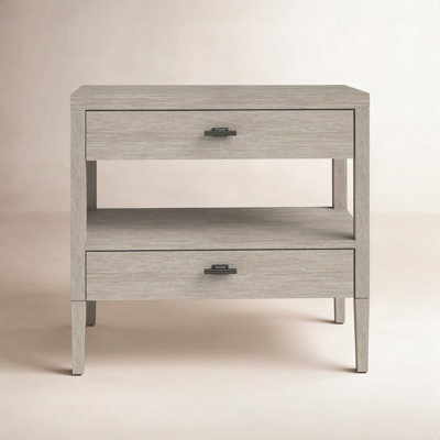 Troy 2 Drawer 30" Nightstand