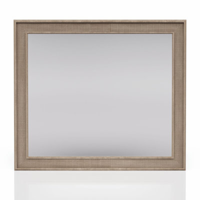 Indoor Mirror, Dresser Mirror, Rectangle Wood Mirror For Bedroom, Living Room