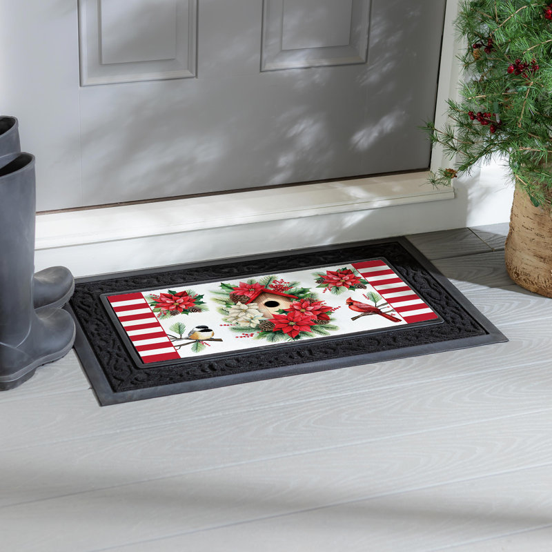 Tapis Poinsettia Birdhouse Sassafras