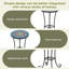 Table d'appoint de patio