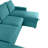 Upholstered Sectional Sofa With Storage Chaise Lounges And USB Ports-1215492240