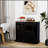 Two-Drawer Two-Compartment Tilt-Out Trash Cabinet for Efficient Waste Management and Storage in Modern Kitchens-413824181