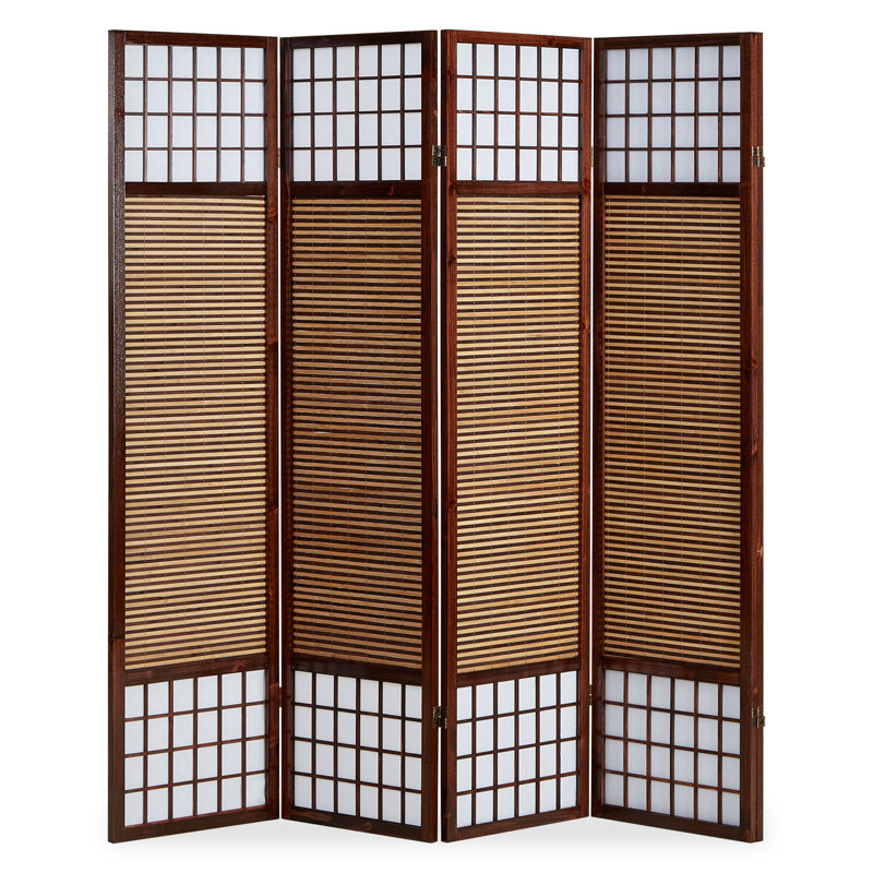 Baldon 6 Panel Room Divider, 4