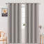 Rideaux occultant en lin pour rideaux isolants et isolants avec œillets pour chambre à coucher / salon-73074118-73074119