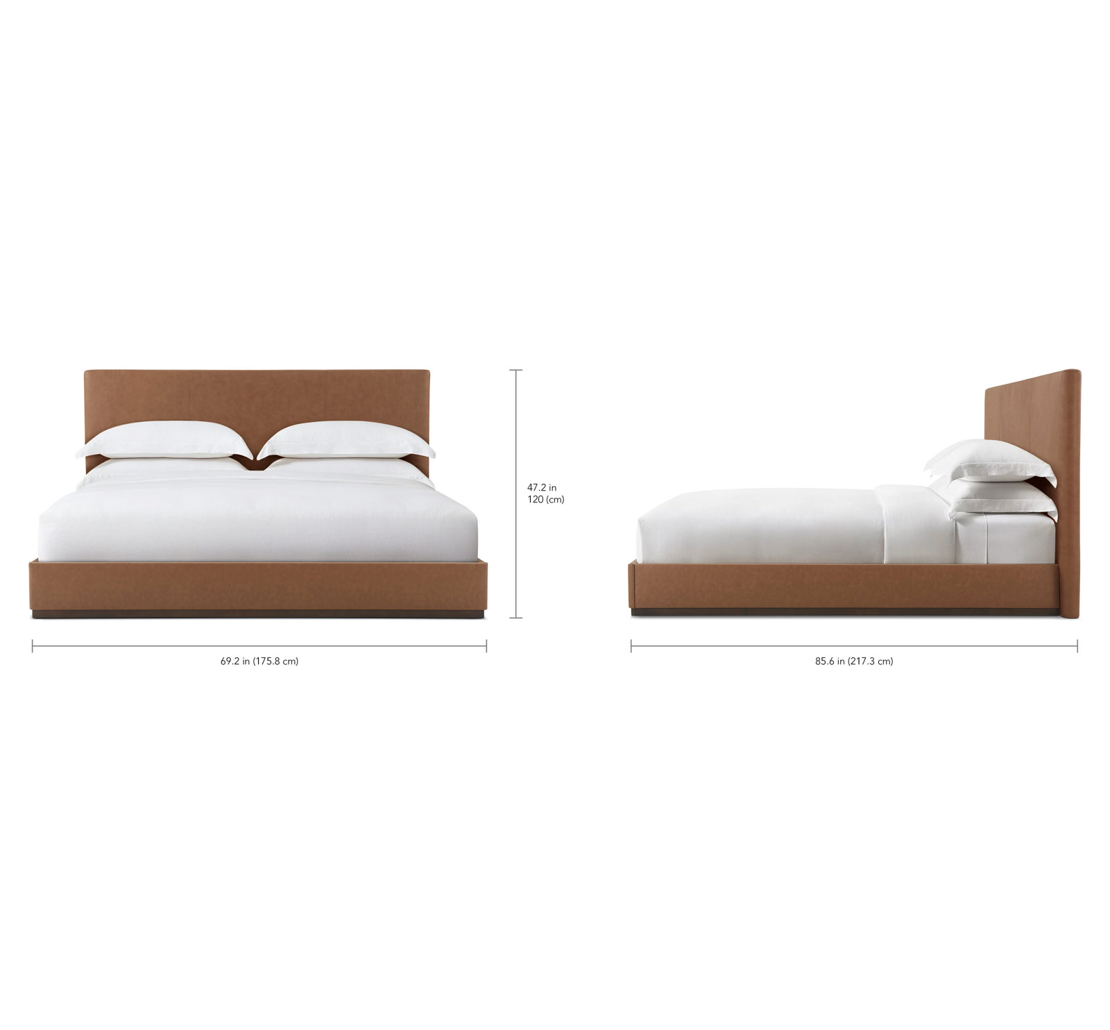 Upholstered Bed, Queen