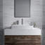 Lavabo de salle de bain rectangulaire 23-5 / 8 po x 17-3 / 4 po Karran Sternhagen SQS500-102145197