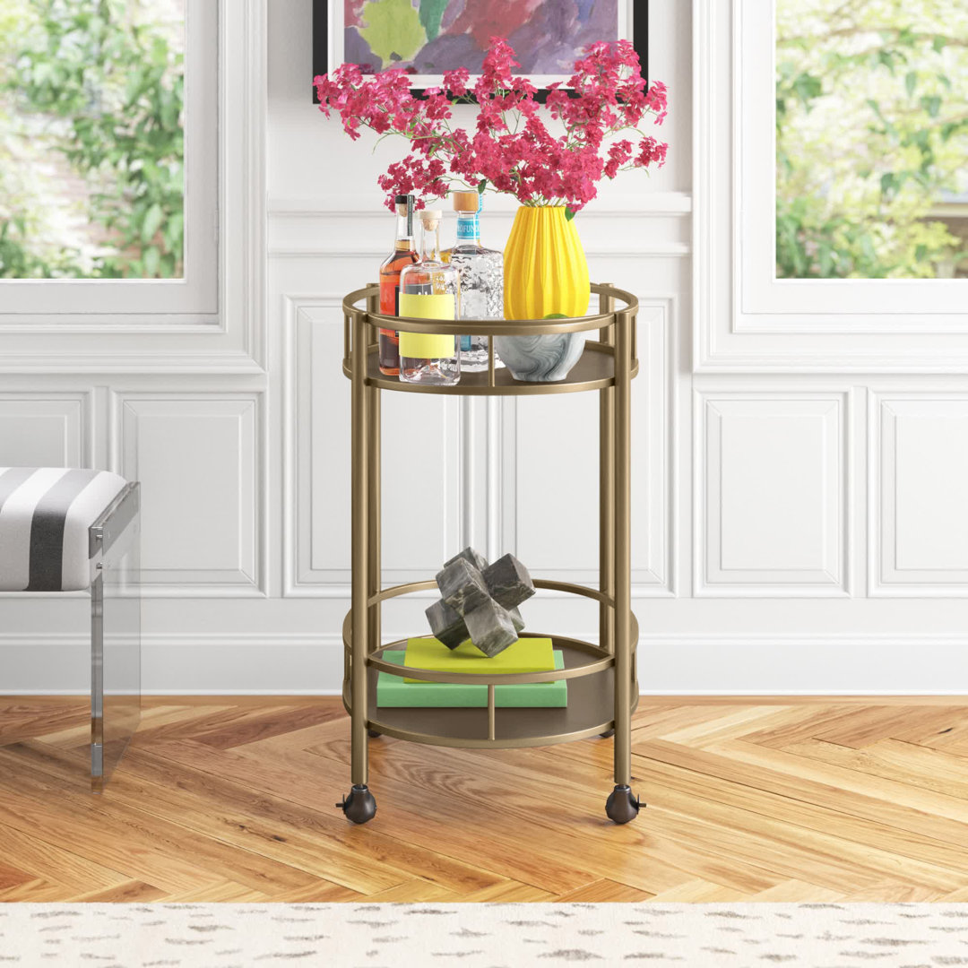 Tornillo Bar Cart Everly Quinn Frame 