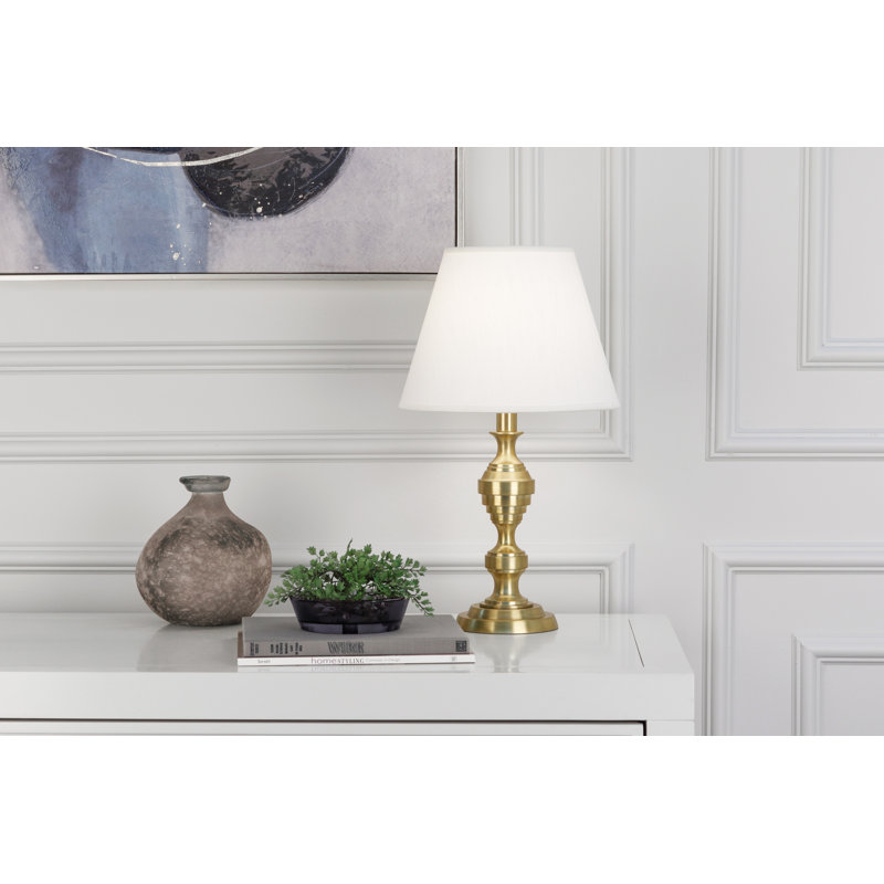 Arthur Table Lamp, Polished Nickel