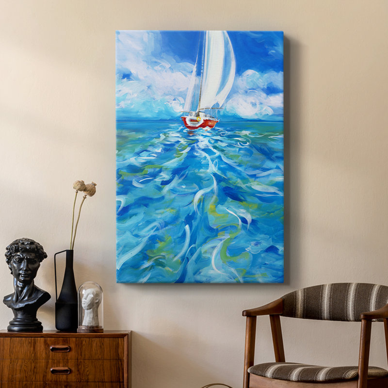 Les îles sont appelantes, reproduction encadrée sur mesure, galerie Cavas, H 18 po x l 12 po