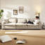 Coussin modulaire blanc en polyester