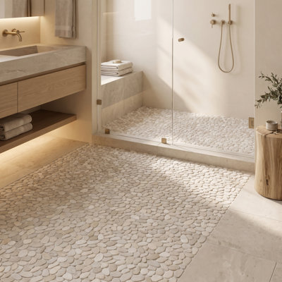Pebble Vista Mosaic Ivory