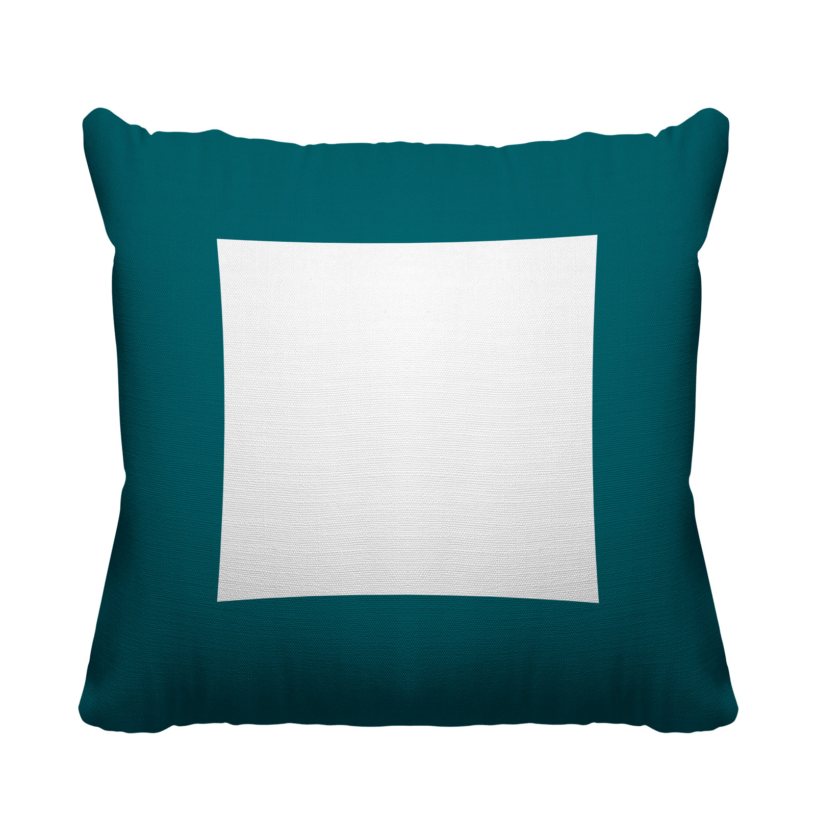 Luella Geometric Indoor/Outdoor Throw Pillow, 15W" x 15H", Green