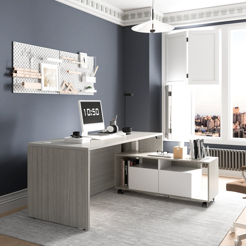 Neaven L Shaped Adjustable Executive Desk