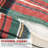 Plaid Linen Pillow Cover