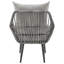 Ensemble de conversation 3 pièces gris-222292746