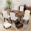  Ensemble de 2 chaises de salle à manger rembourrées Luxe-1195566663