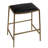 Capresha Upholstered Counter Stool with Metal Frame