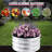 Galvanized Raised Garden Beds, 3Pcs 2x2x1Ft Round Metal Planter Box for Outdoor Gardening, Silver-519733685
