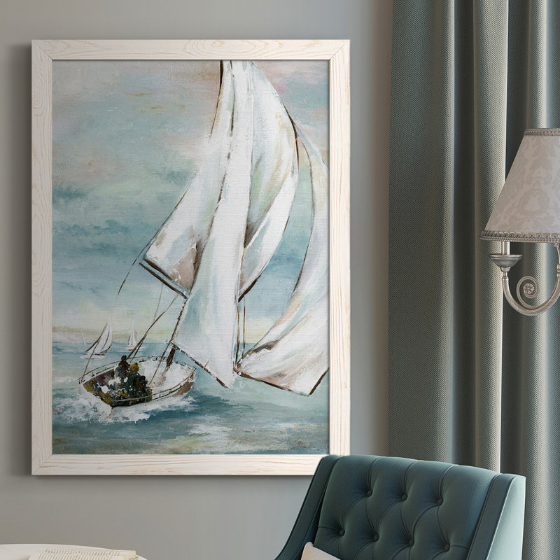 Strykersville «définissant la voile», reproduction sur toile, Blanc, H 37,5 po x l 27,5 po x P 1 po