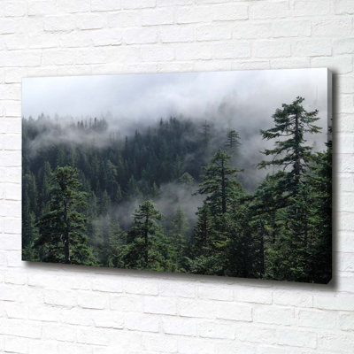 Forest Fog - Wrapped Canvas Print