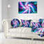 Coussin lombaire floral à danse floral