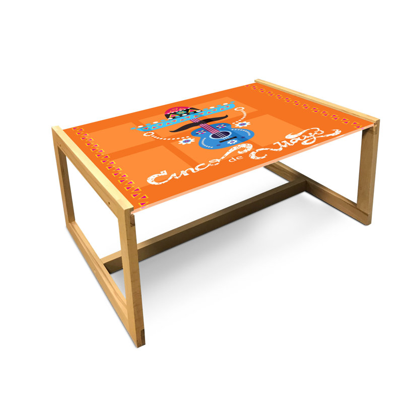 Brandi Sled Coffee Table, 40cm H x 91cm W x 62cm D