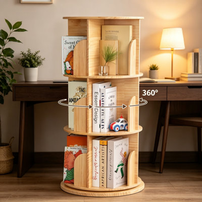 97.7cm H x 46cm W Pine Bookcase