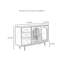 Buffet Simplicity avec portes en verre