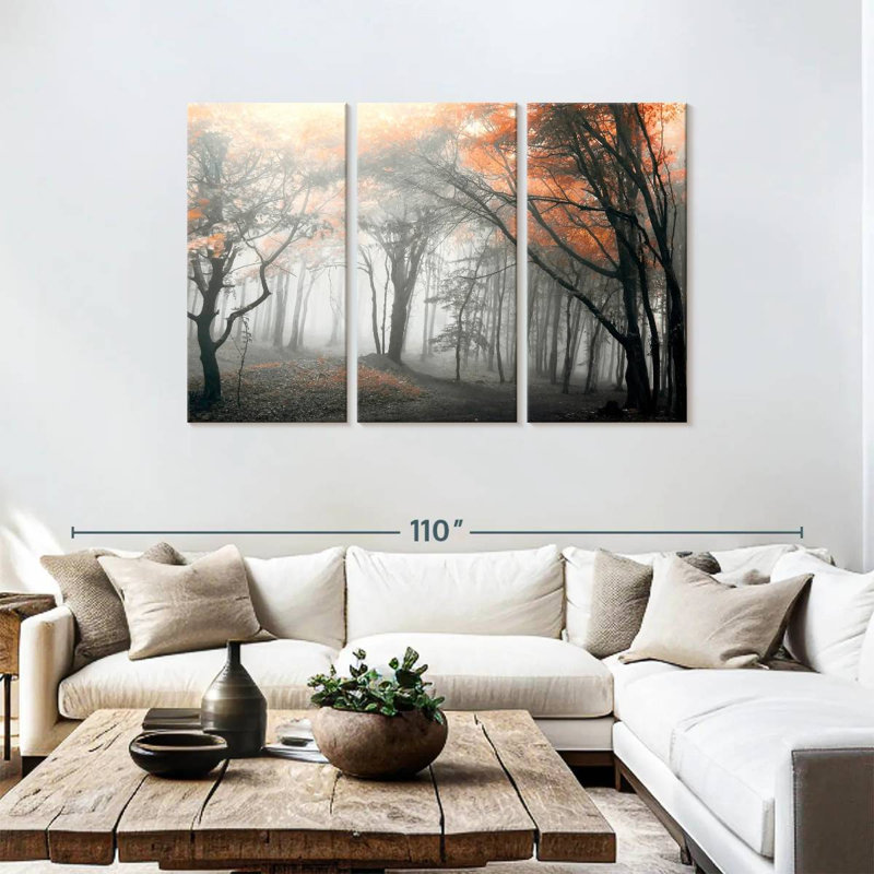 Alvord Autumn Grove II, H 48 po x l 74 po