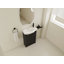 Meuble-lavabo autoportant de 23 po avec lavabo et portes à fermeture douce-1966207639