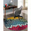 Tapis rose / jaune / bleu Jesusa-1657696051