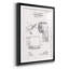 Papier hygiénique brevet I, reproduction encadrée de qualité supérieure - prêt à accrocher 46891-1099664443-1099664440