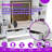 59" Makeup Vanity Desk With Adjustable Led Lights Mirror, 8 Drawers & Shelves