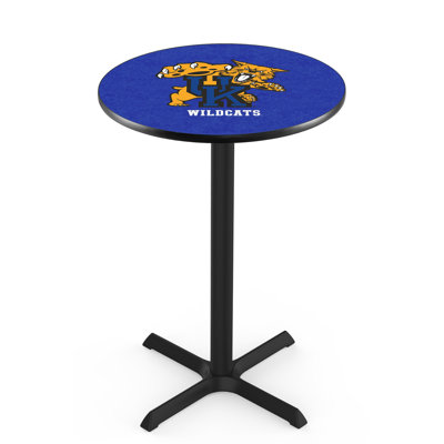 Round Metal Base Dining Table
