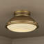 Plafonnier encastré 2 lumières en laiton poli 14 po-1916526868-1916526864-1916526878