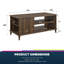 Sumlin Four Leg Coffee Table with Storage