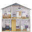  Kids Dolls House with Handcrafted Wood Furniture Accessories