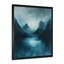 Décorations murales monochromes gris et bleu en hiver-97942201-97942177