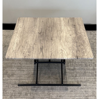 Adjustable Height Card Table