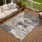 Machine Washable Indoor/Outdoor Karr ACN2372 Abstract Rug-150983761