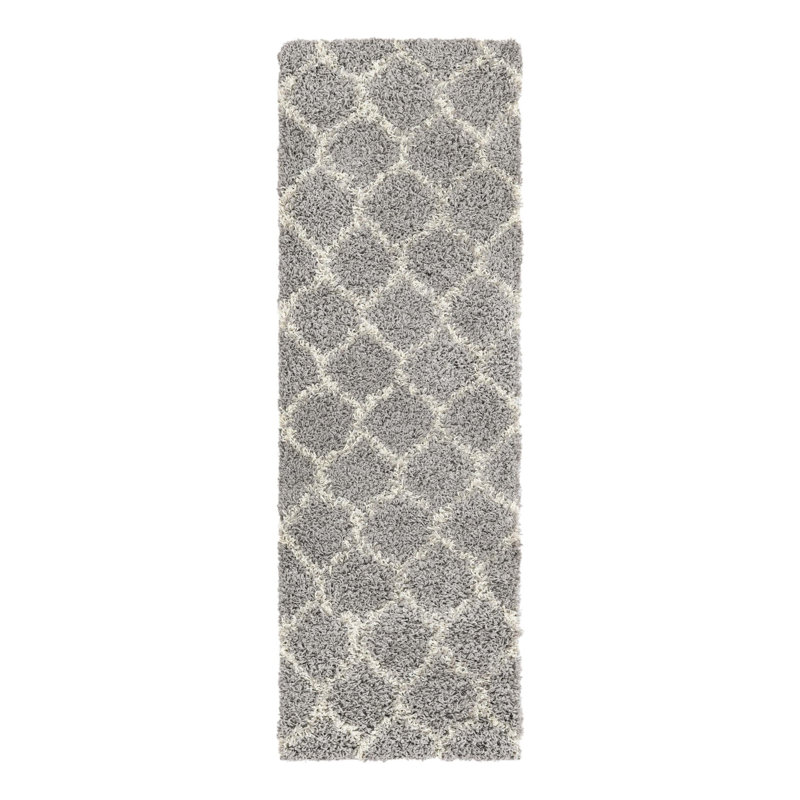 Geometric Indoor Rug, Runner 2' x 6'