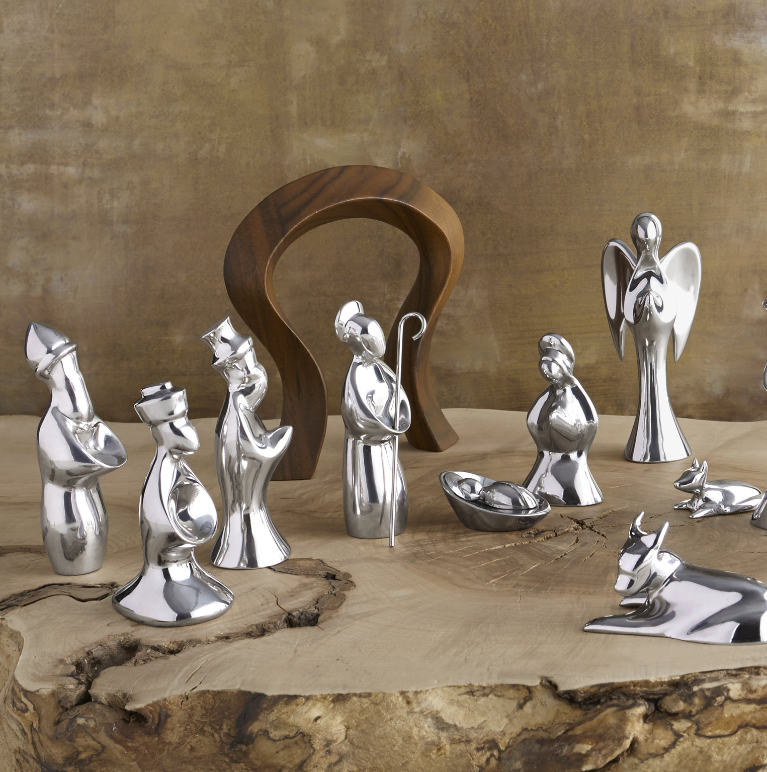 Holiday Gifts Miniature Nativity Figurine