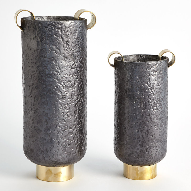 Ferro Urn, 21.25" H x 10" W x 10" D