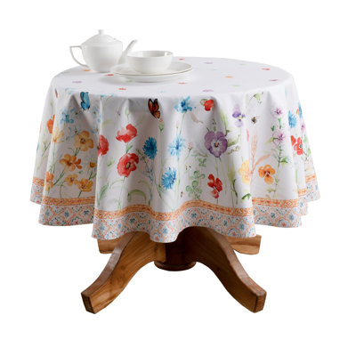 Maison d'Hermine  Blossoms in Spring 100% Cotton Apron - 27.5" x 31.5"