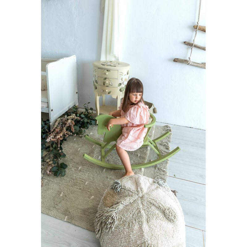 Cotton Woods Round Pouf