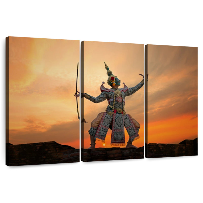 Enn Thailand Cultural Dance, 28" H x 45" W