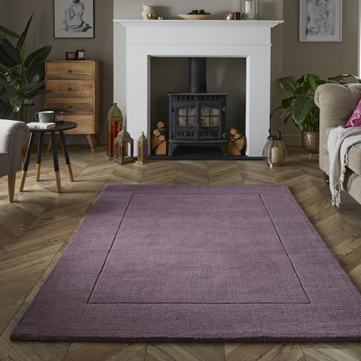 Abdourahman Solid Colour Hand Woven Area Rug