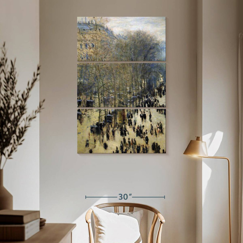 Sireci Boulevard Des Capucines, 65" H x 42" W